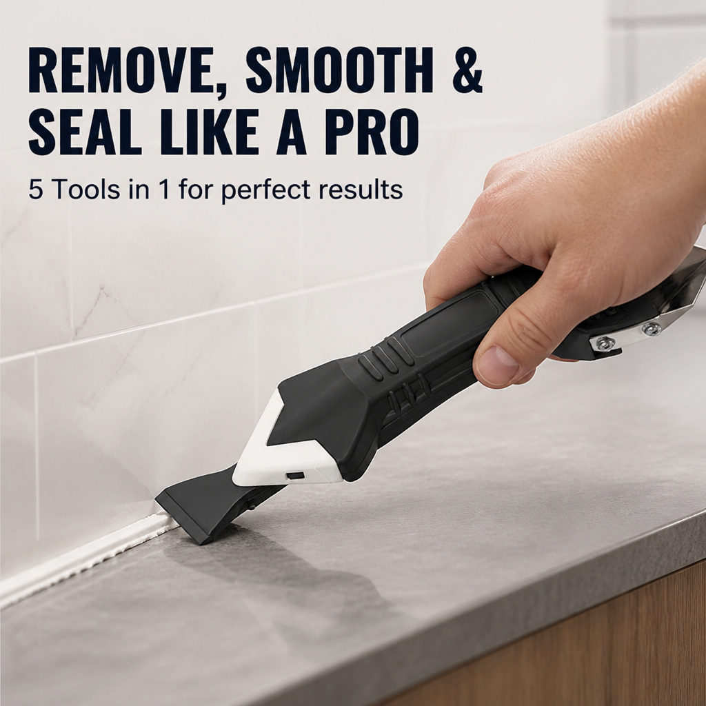 SealMaster™ — Précision sans effort pour des lignes de mastic parfaites, de niveau professionnel, à chaque fois