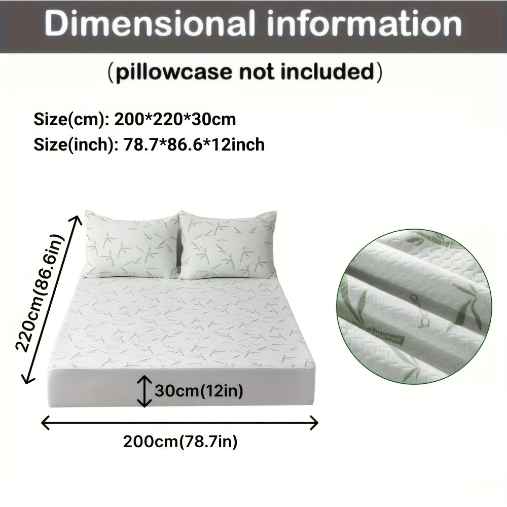 BambooCool Housse de Matelas – Respirante et Rafraîchissante pour Améliorer le Confort du Sommeil
