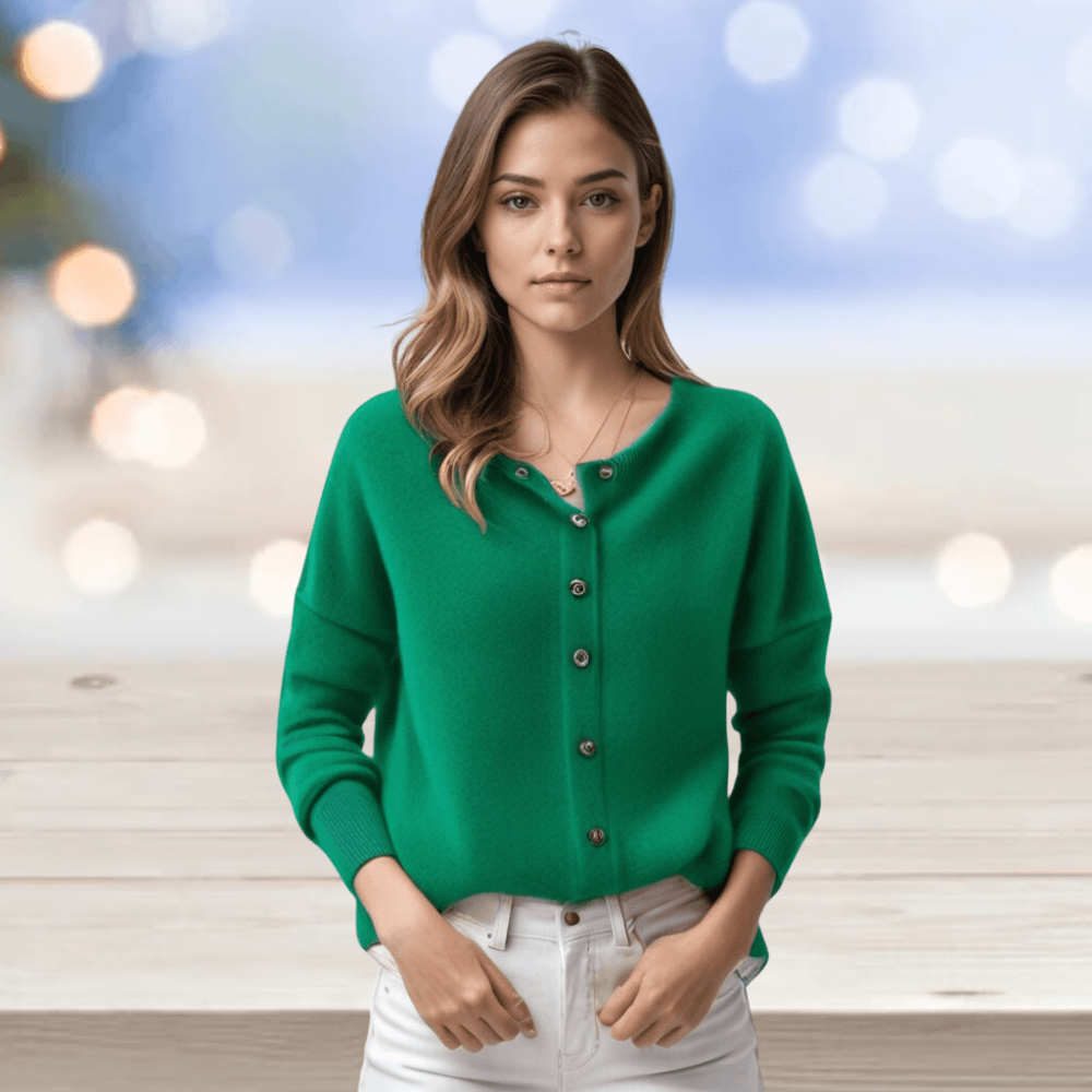 Cardigan Femme avec Col en V