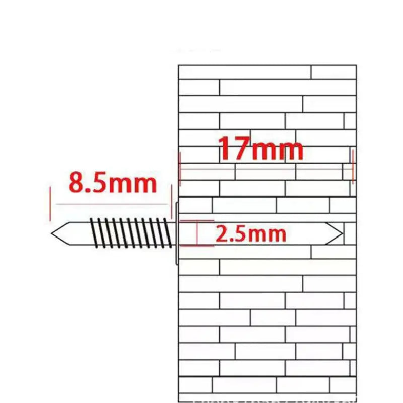 BladeFix™ Clous de Plinthe Sans Couture — Obtenez des Murs Impeccables Sans Trace pour une Fierté et une Confiance Durables