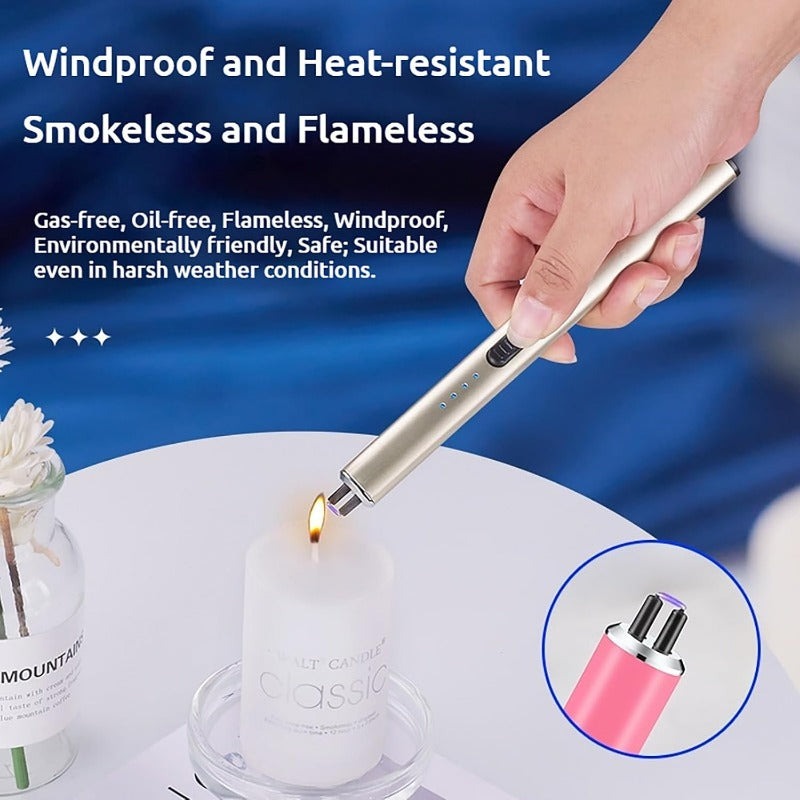 Briquet Arc Plasma Rechargeable USB-C
