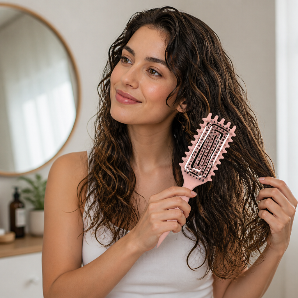 CurlPulse™ — Déverrouillez des Boucles Soie, Éblouissantes sans Frizz ni Tracas