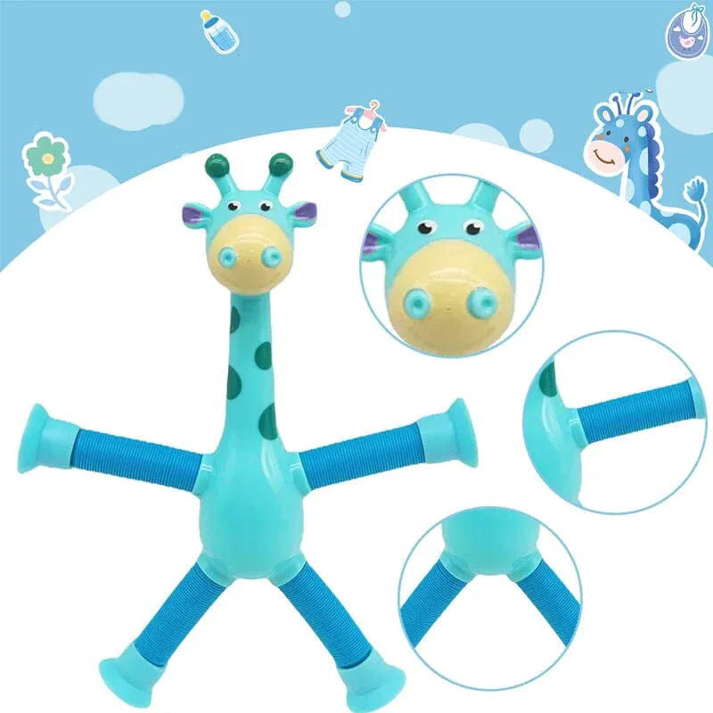 GiraffeStretch – Jouet de Suction Télescopique Amusant