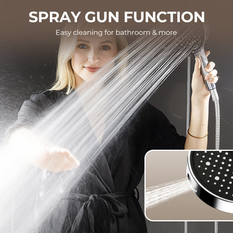 AquaPulse™ Douche Pluie Ajustable — Découvrez le Bonheur Total du Corps à Chaque Goutte