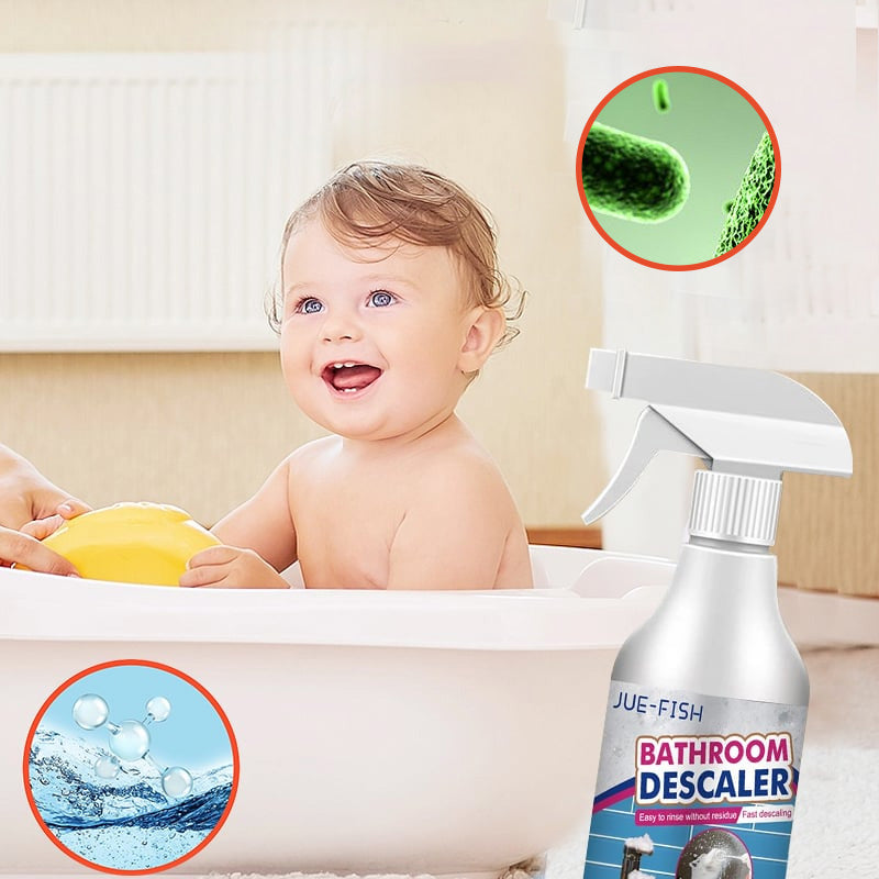 BrillEase™ — Nettoyage en Profondeur Sans Effort Qui Ravive La Fraîcheur et L'Éclat de Votre Salle de Bain