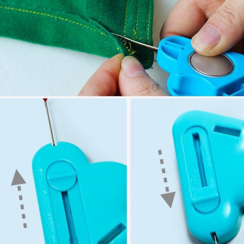 Guide de couture ajustable 2-en-1 avec découd-vite intégré