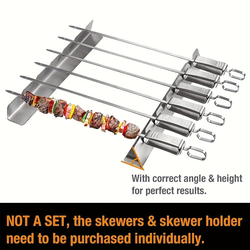 GrillMaster Pro – Support de Brochettes Élevé pour un Barbecue Parfait