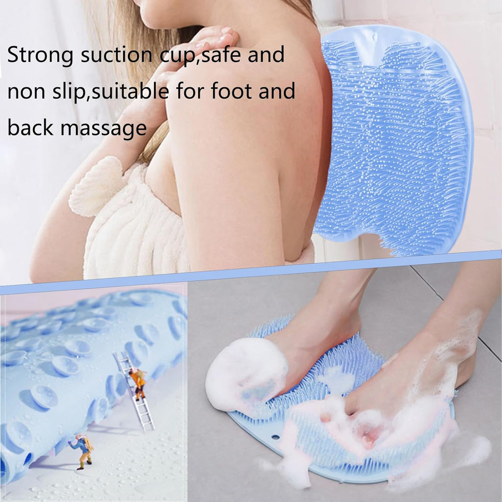 Tapis de Nettoyage pour Pieds en Silicone CleanFootFlex sans Mains