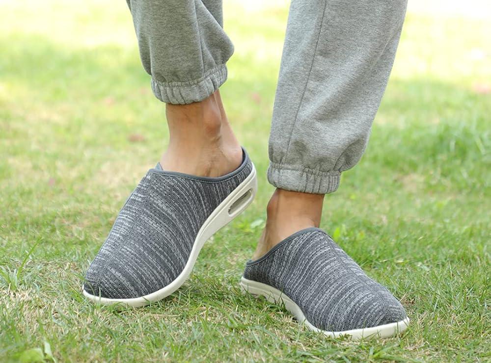 Baskets de marche extra larges pour pieds enflés | Chaussures orthopédiques pour diabétiques