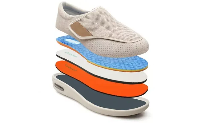 Chaussures Diabétiques Large pour Pieds Enflés – Confortables & Respirantes | Sansoti