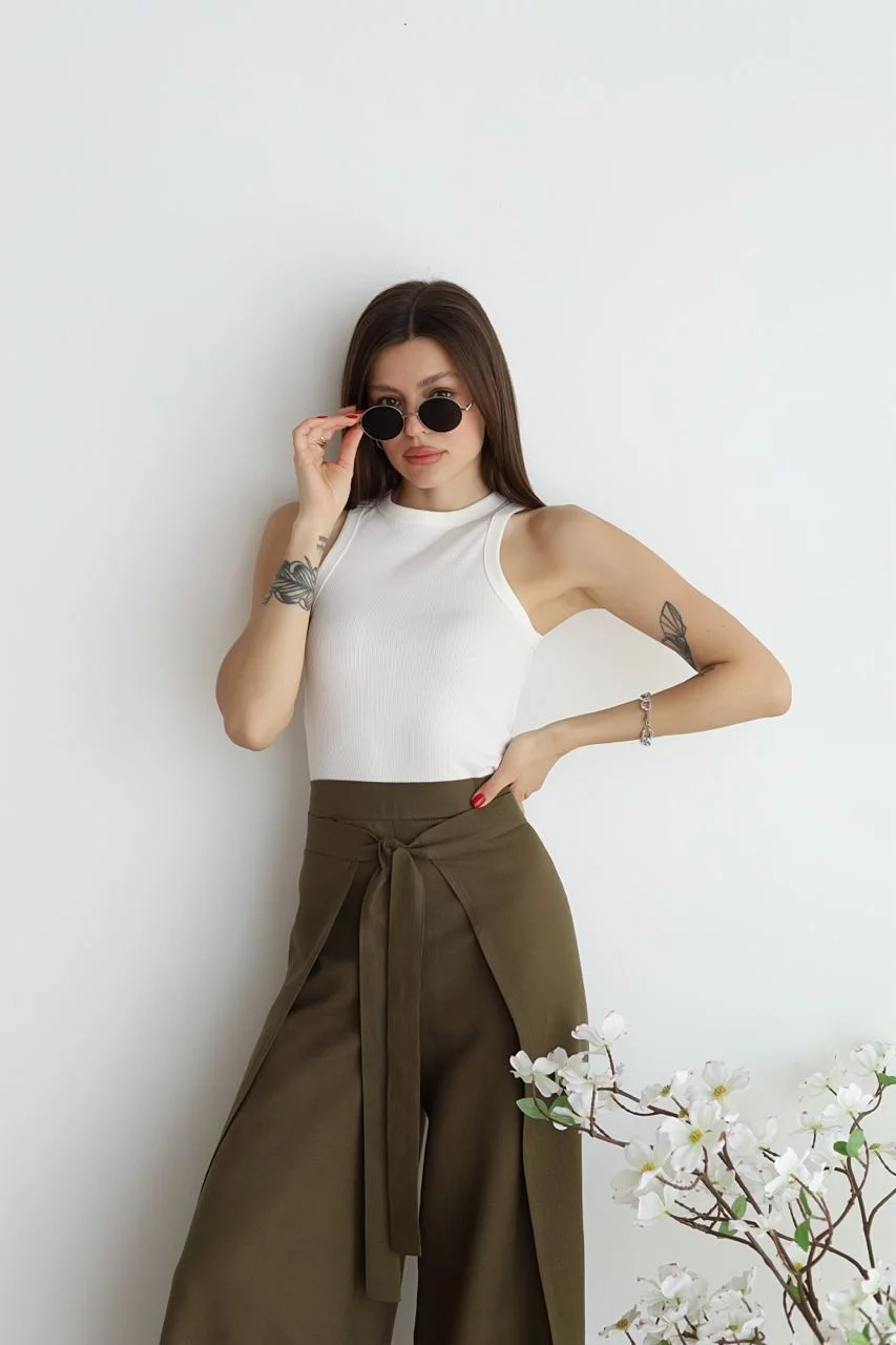 Lina™ – Pantalon en lin à coupe ample