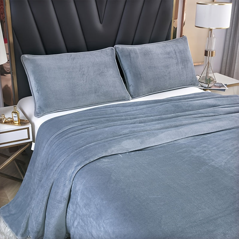 Couverture en Fleece Flanelle Luxe – Extra Douce et Chaude pour les Jours Froids