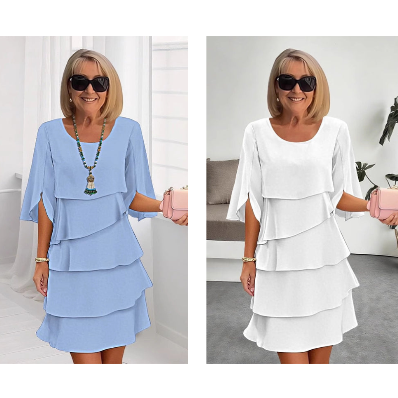 Robe AriaLuxe™ — Bougez librement, ayez un look éblouissant toute la journée
