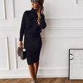 Robe Pull Tricotée Confortable