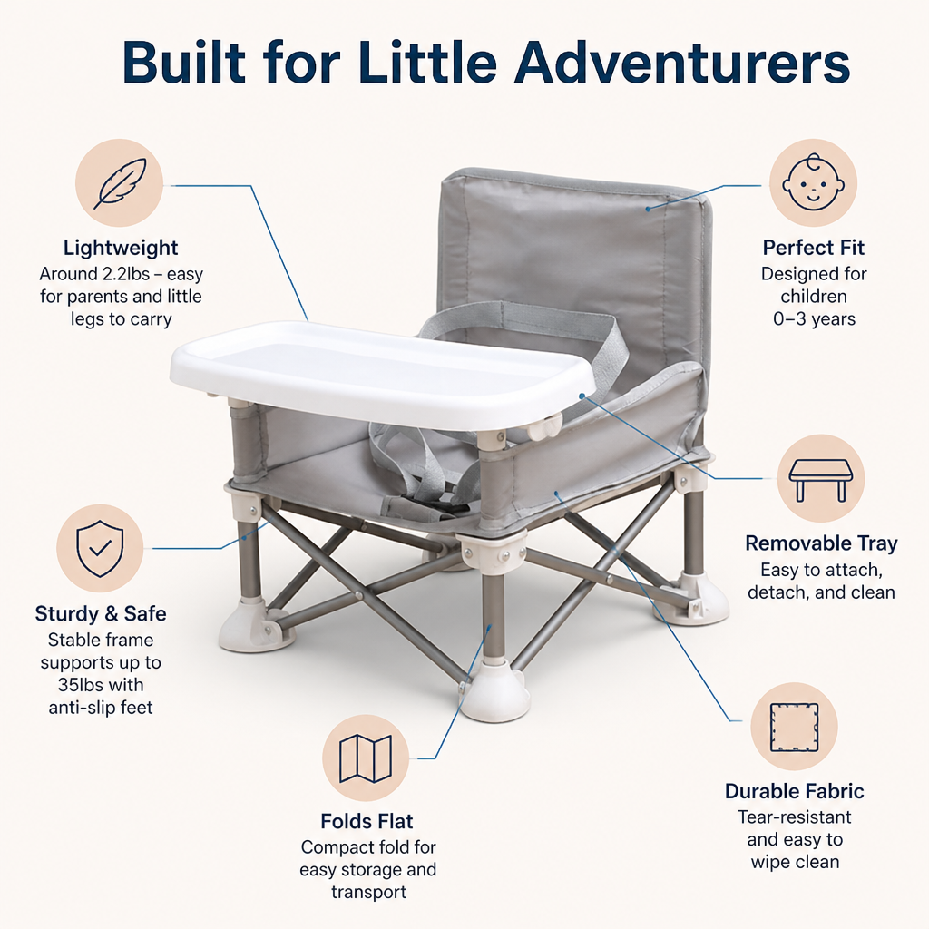 AdventureNest™ — Éveillez l'Indépendance Audacieuse de Votre Tout-Petit et la Joie de l'Extérieur