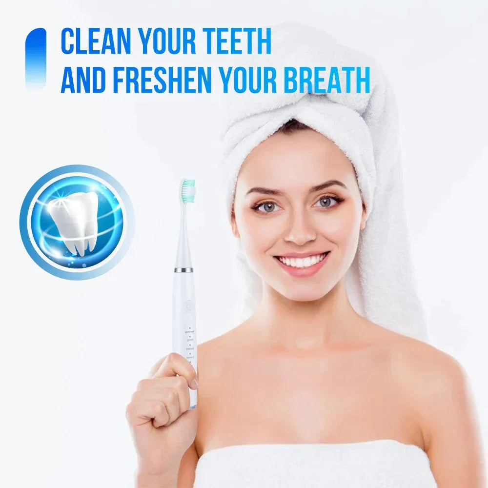 SmilePulse™ — Nettoyage en Profondeur Sans Effort pour un Sourire Éclatant et Confiant Chaque Jour