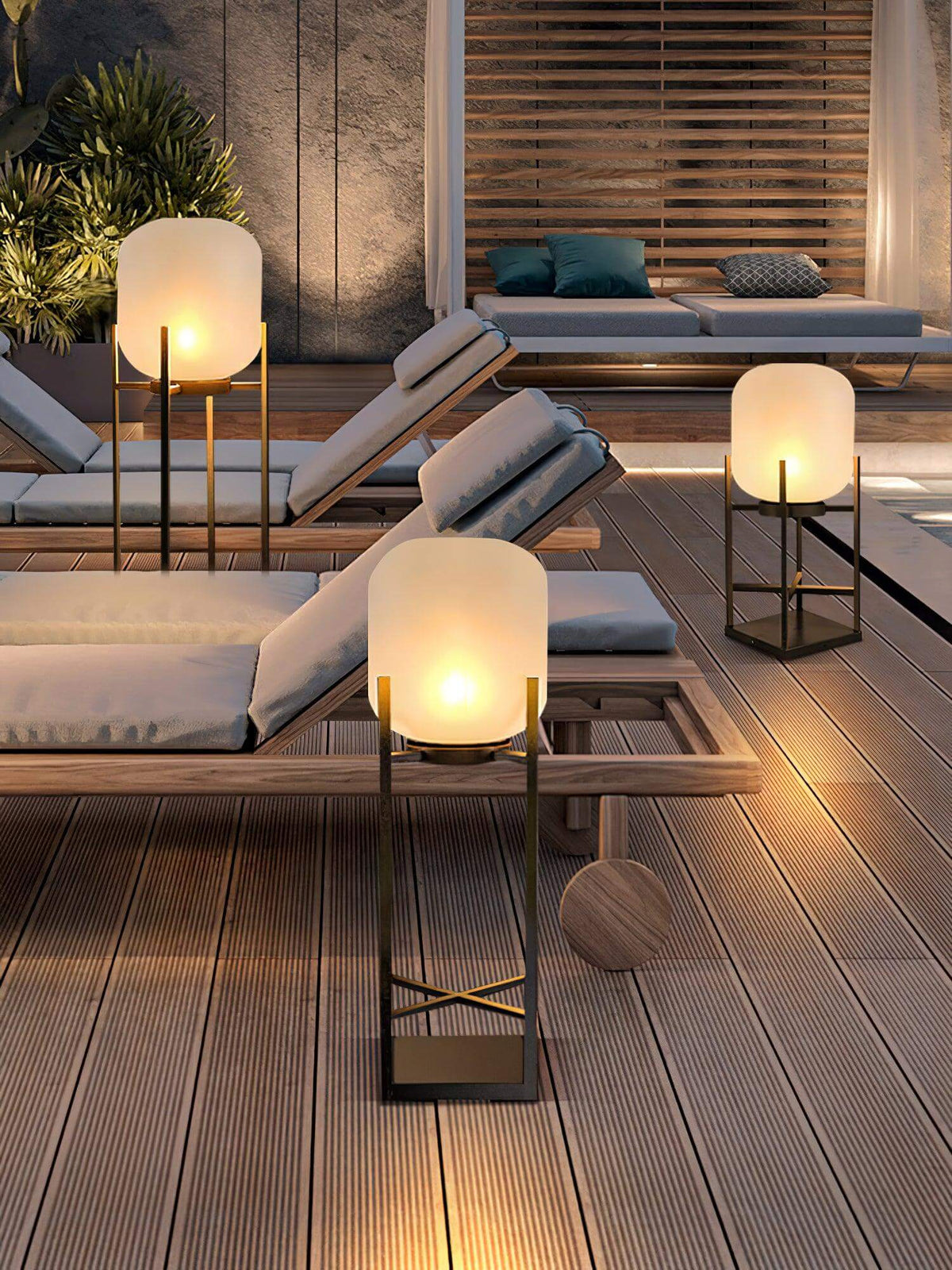 Lampe Solaire de Sol pour Extérieur – Éclairage Ambiant Durable pour Jardin et Terrasse