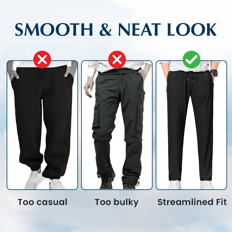 Pantalons Stretch Ultra Doux BreezeFlex™ — Restez au frais et bougez sans limites toute la journée
