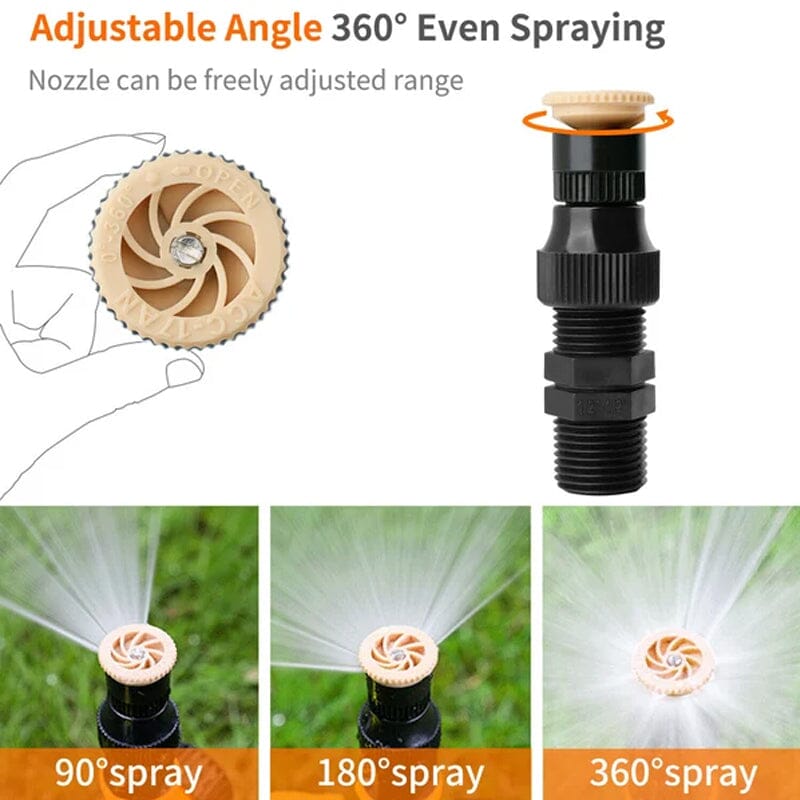 AquaVanta™ Trépied d'Irrigation Rotatif — Maîtrisez Chaque Pouce de Votre Jardin avec une Hydratation Précise et Sans Effort
