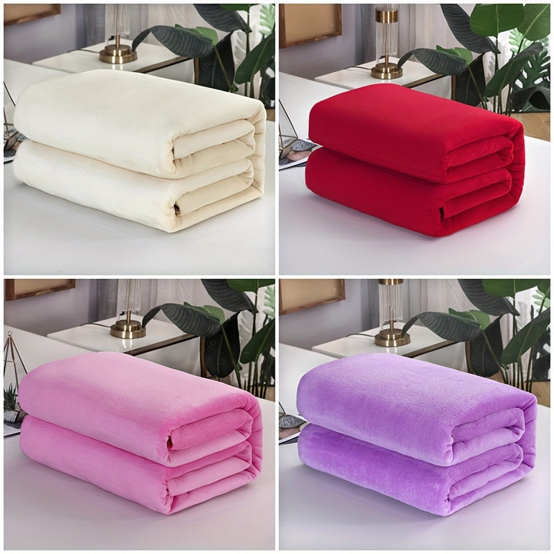 Couverture en Fleece Flanelle Luxe – Extra Douce et Chaude pour les Jours Froids