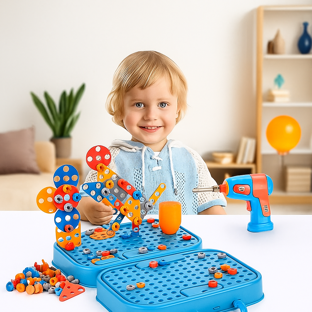 CraftiDino™ — Éveillez la confiance et la créativité de votre enfant à chaque construction
