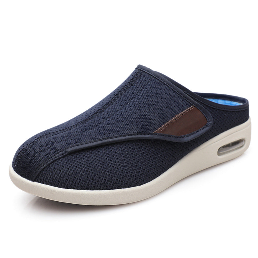 Baskets de marche extra larges pour pieds enflés | Chaussures orthopédiques pour diabétiques