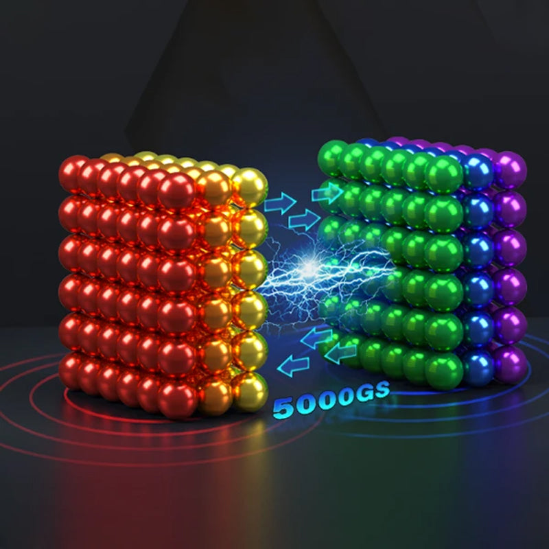 RainbowSphere™ | Détente créative avec des billes magnétiques - Jouet magnétique