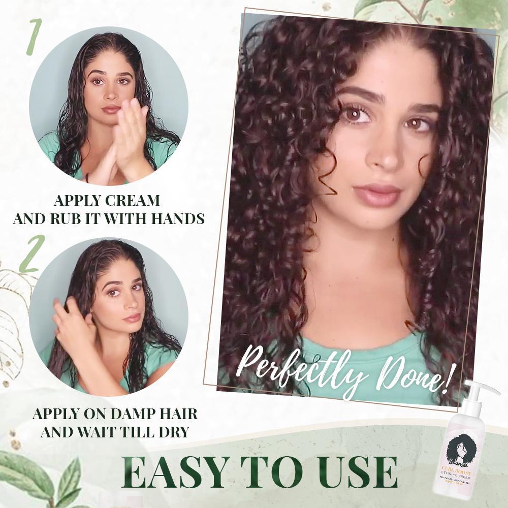 BounzieCurls™ Crème Boucles Cheveux Boost | 1+1 Gratuit !