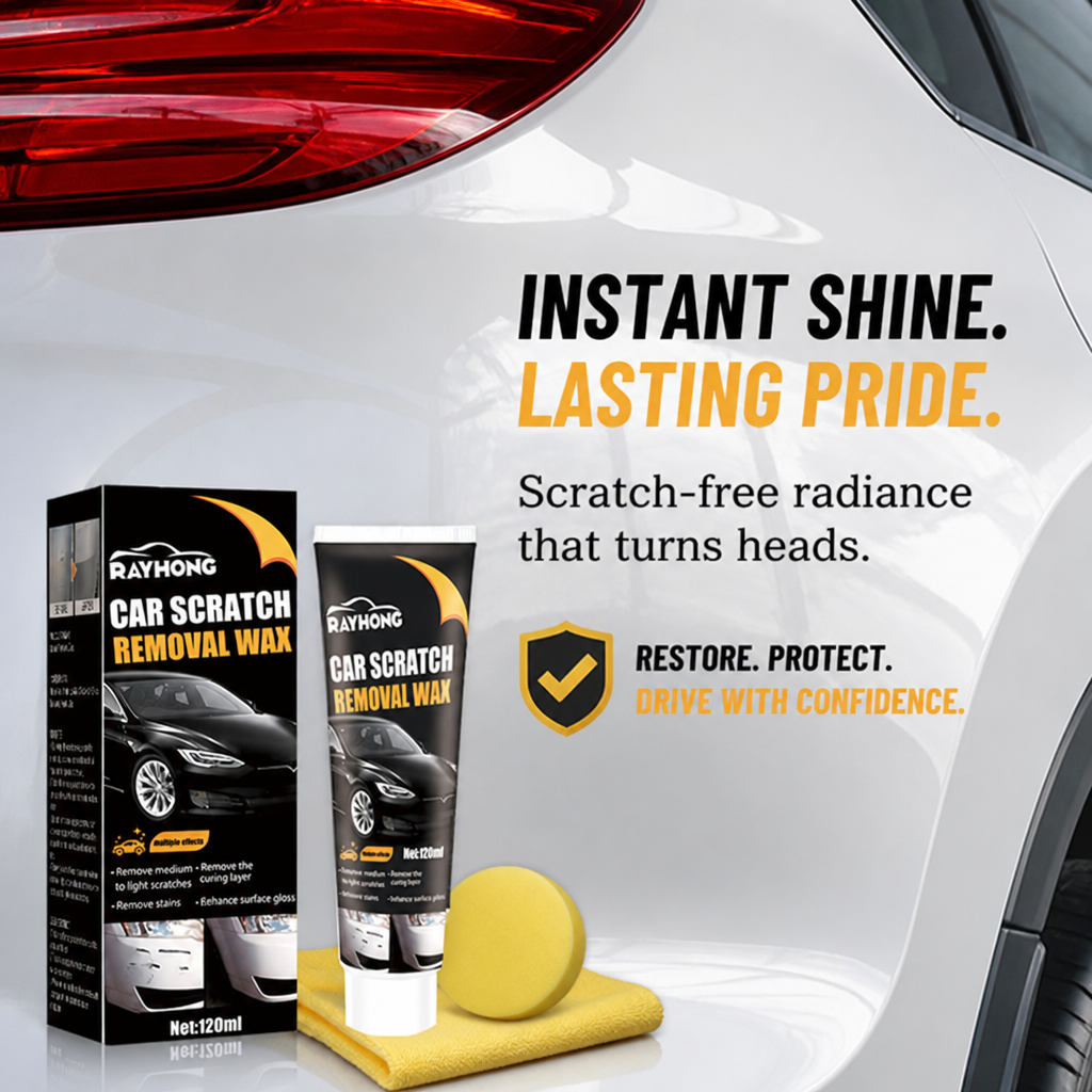 RevitaSheen™ Pâte de Réparation des Rayures — Transformez les Rayures en Éclat Éblouissant Instantanément