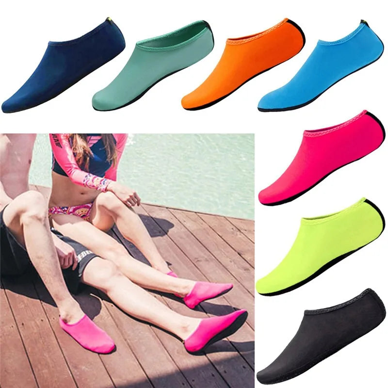 Happy™ AquaShoes : Chaussures de bain unisexes à pieds nus