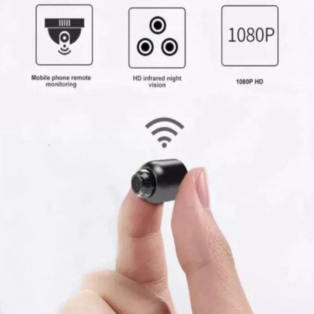Caméra WiFi Cachée (1080P) – Moniteur Bébé Sans Fil et Surveillance Discrète
