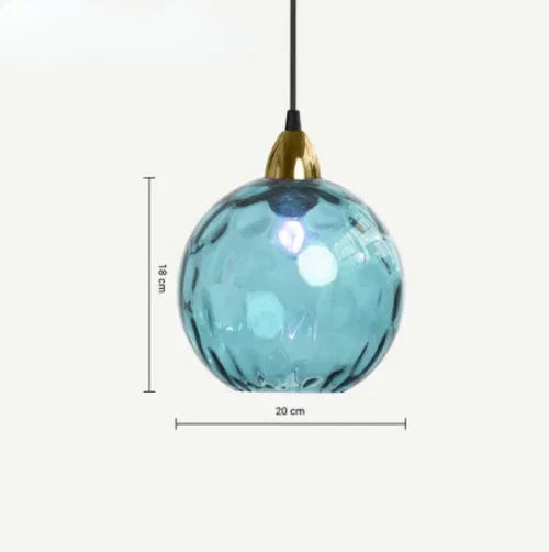 LumiSphere - Suspension en verre