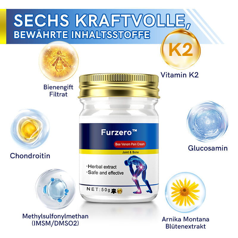 Furzero™ - BienenBalsam Venin d'abeille Crème avancée pour les articulations et les os