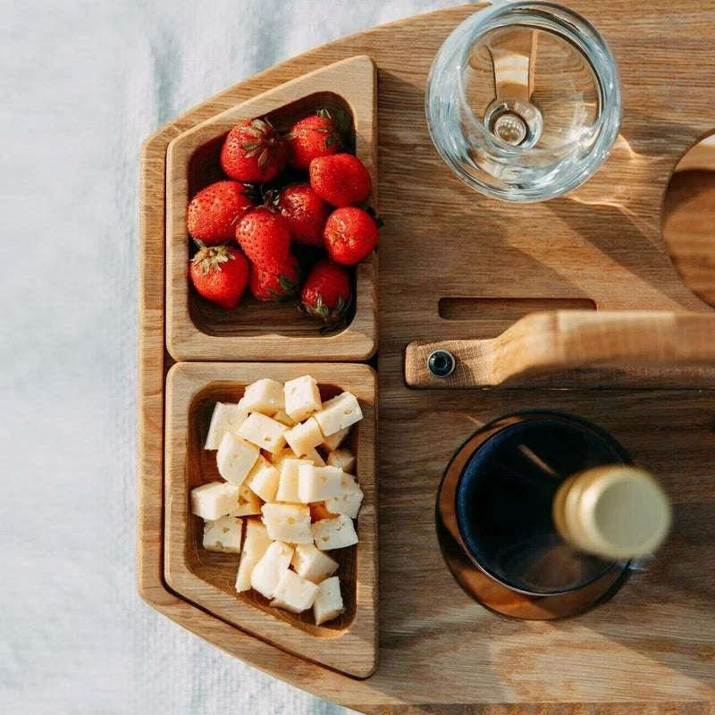 Table de pique-nique en bois portable – WineNest
