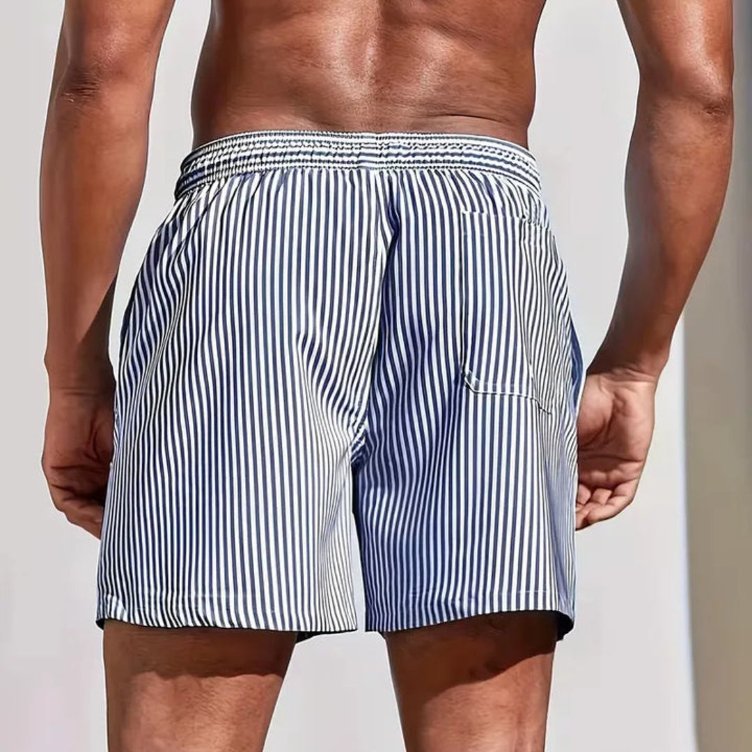 Maillot de bain à motif rayé