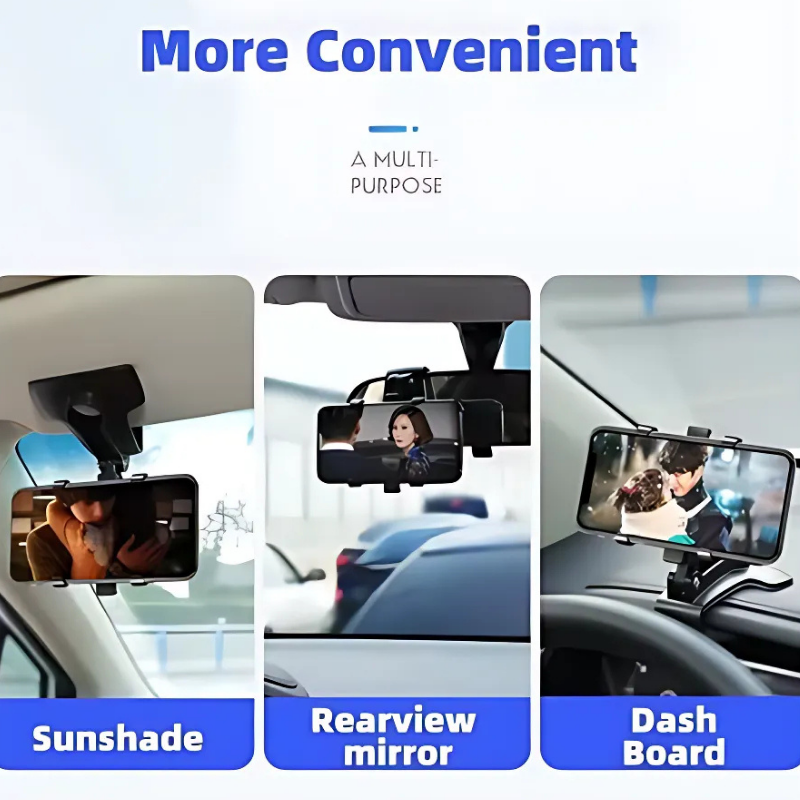 Holder360° PhoneGrip : Support de Téléphone Rotatif avec Prise Compacte Forte
