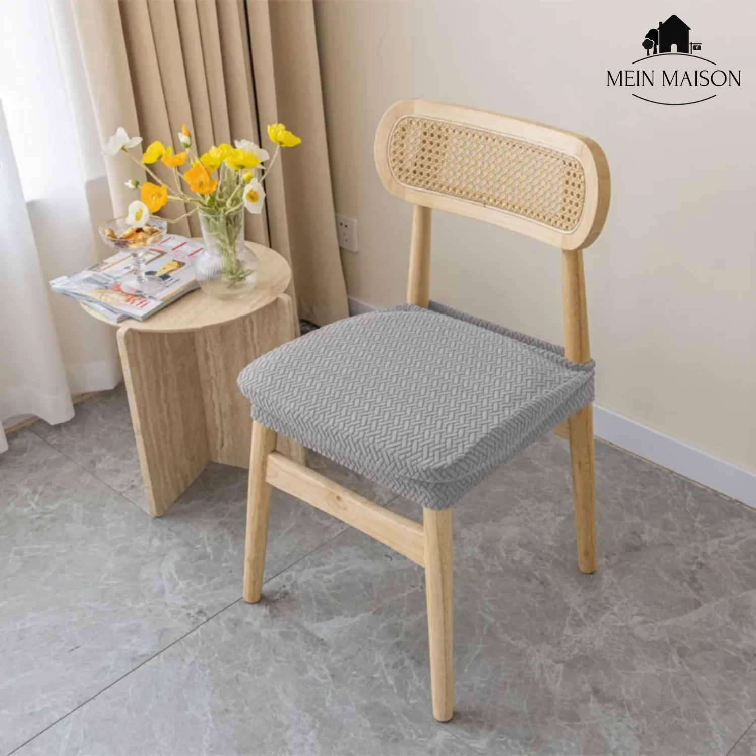 2+2 GRATUIT | SilqueShield – Protection de chaise élégante pour vos meubles !