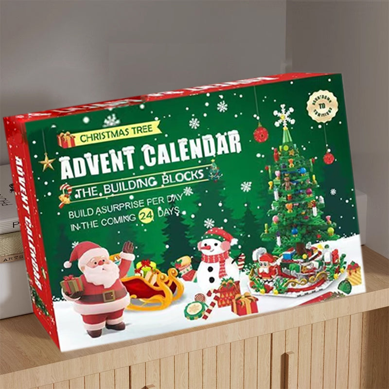 Calendrier de l'Avent Arbre de Noël 2026 – Kit à faire soi-même pour décoration de Noël