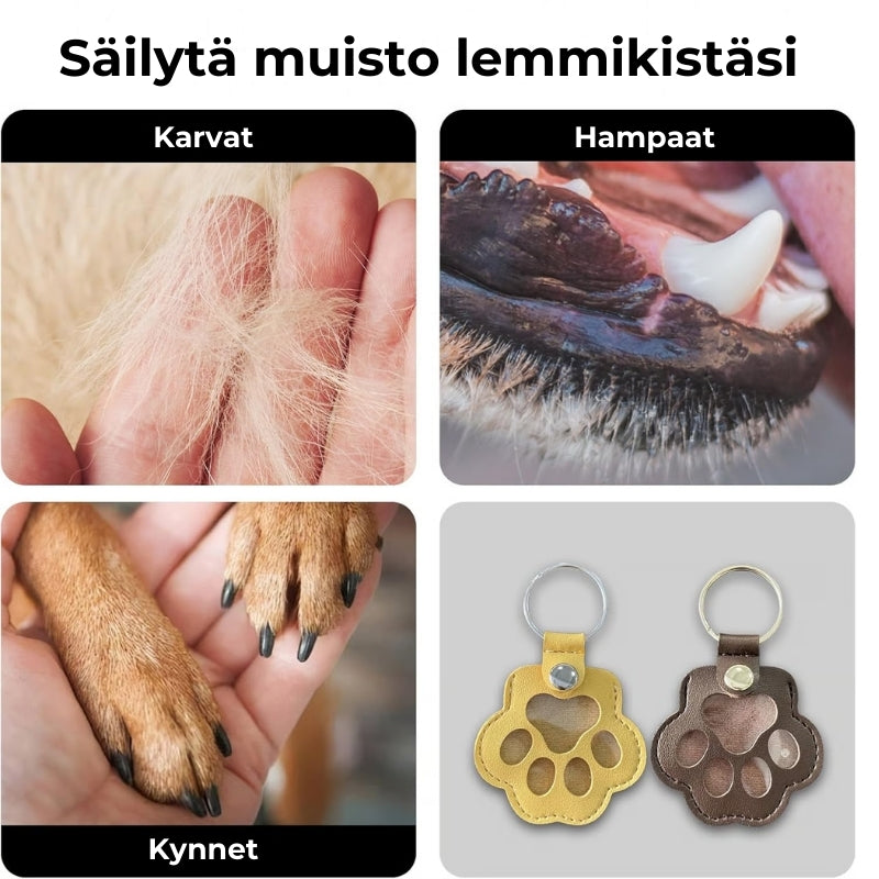 Le Porte-Clés PawPromise™ — Gardez l'Amour de Votre Animal Près de Vous, Guérissant Votre Cœur Chaque Jour
