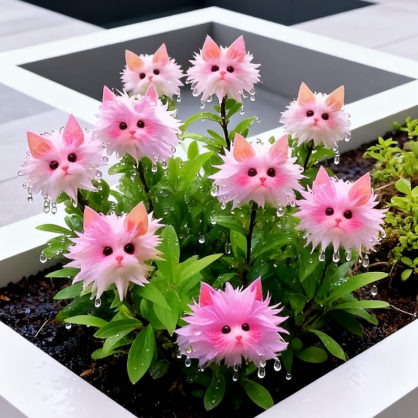 AuraBloom – Graines Magiques d'Œil de Chat