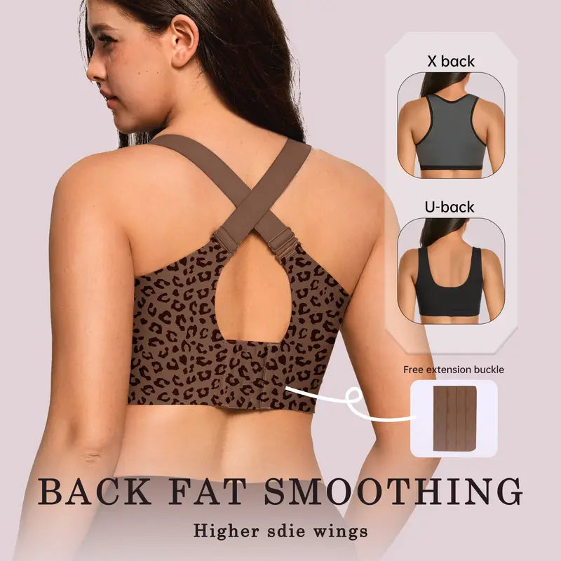 Soutien-gorge Jelly sans fil confortable avec couverture complète et effet lissant