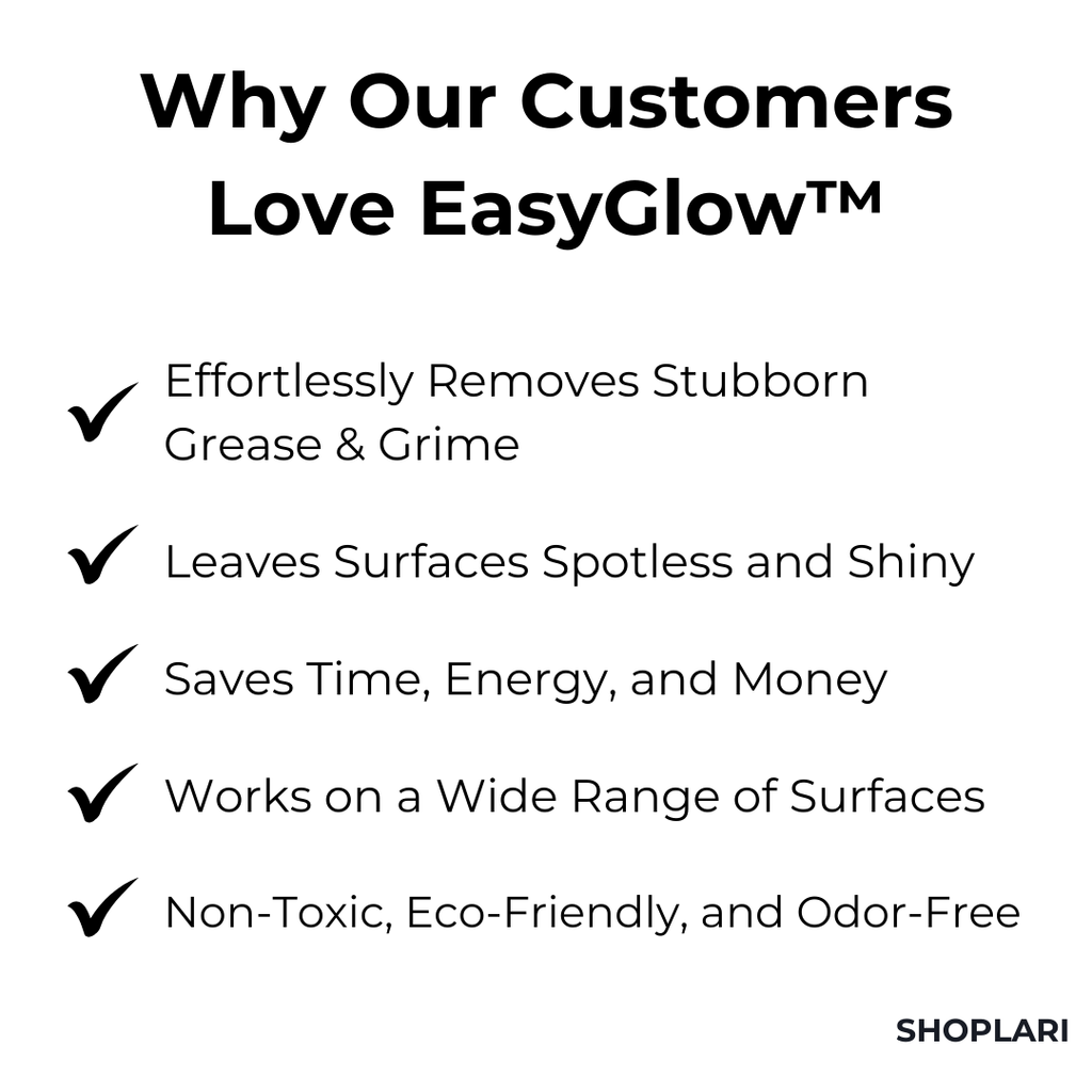 EasyGlow™ — Éliminez rapidement les salissures pour une maison étincelante et sans stress (1+1 GRATUIT AUJOURD'HUI !)
