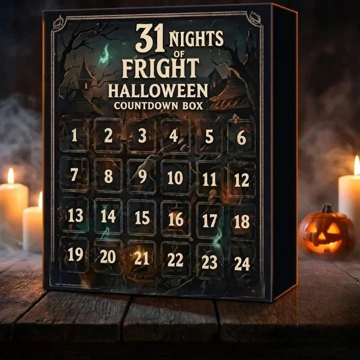 Calendrier de l'Avent Halloween 31 Jours – Surprises Effrayantes