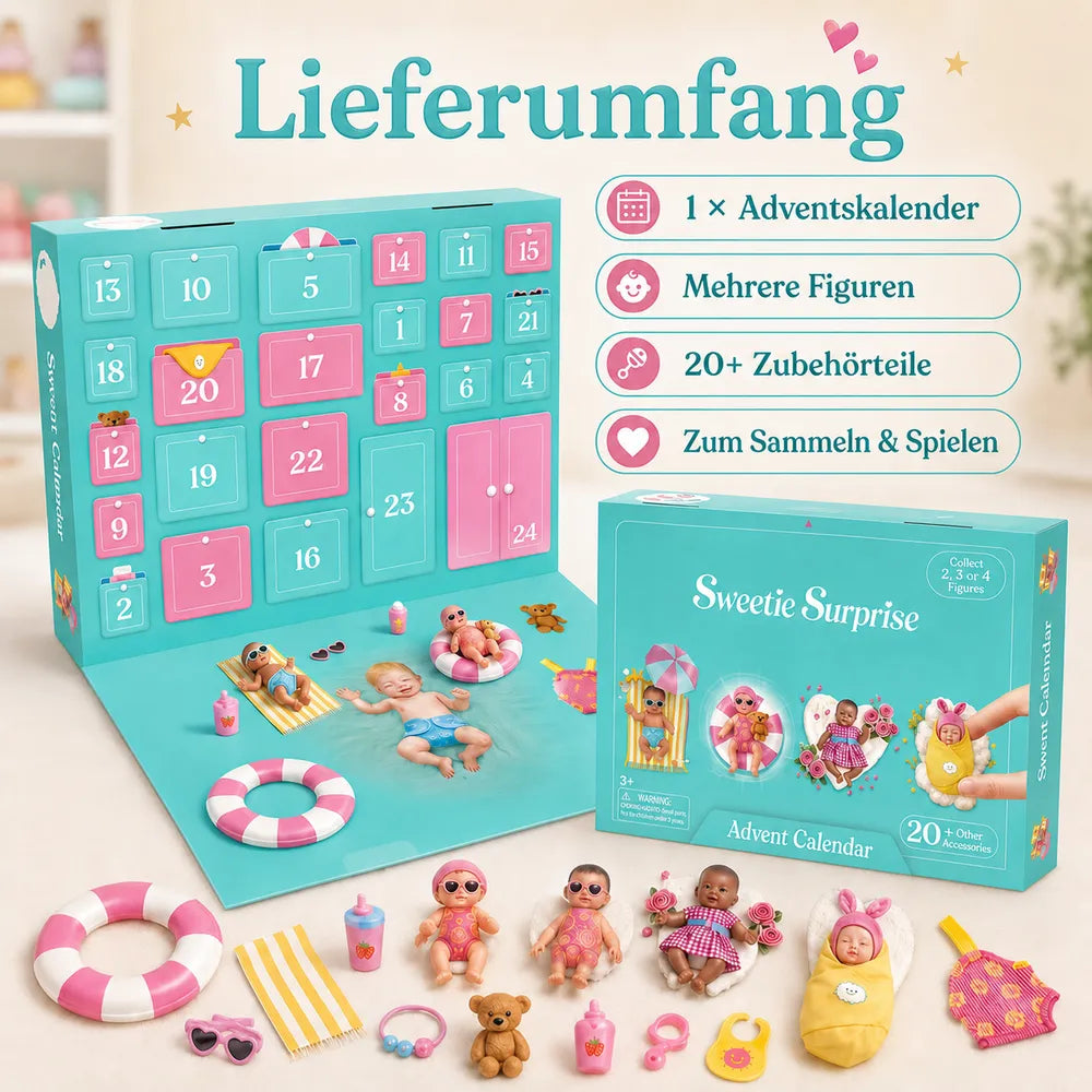 🎄 Calendrier de l'Avent pour Bébé – Petites Surprises pour Chaque Jour