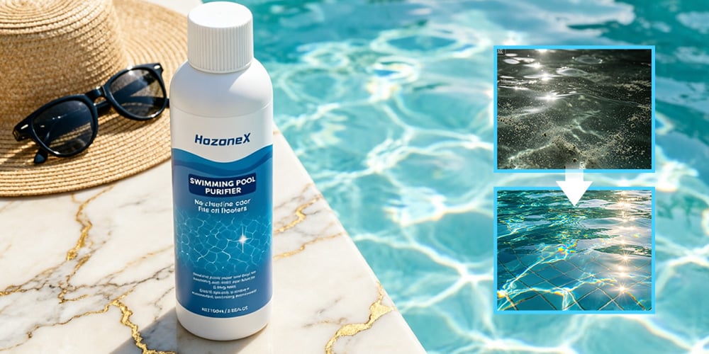 Clarificateur d'eau de piscine pour des résultats clairs et étincelants