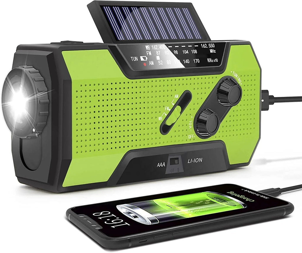 Radio d'urgence tout-en-un LifeLine avec batterie de 4000 mAh