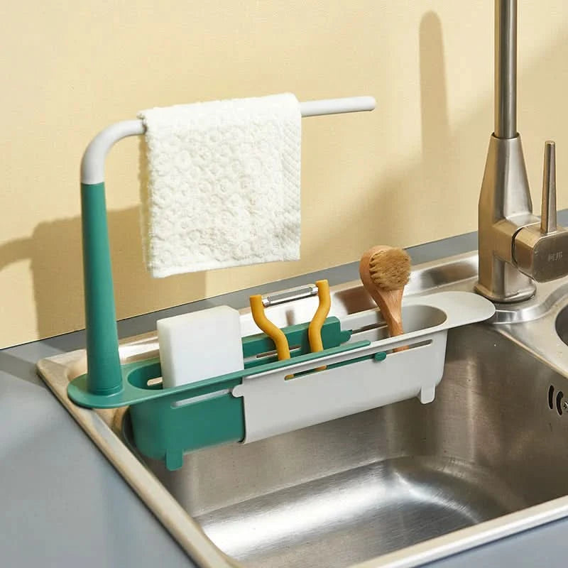 AquaNest™ — Transformez votre évier en une oasis de cuisine calme et sans encombrement