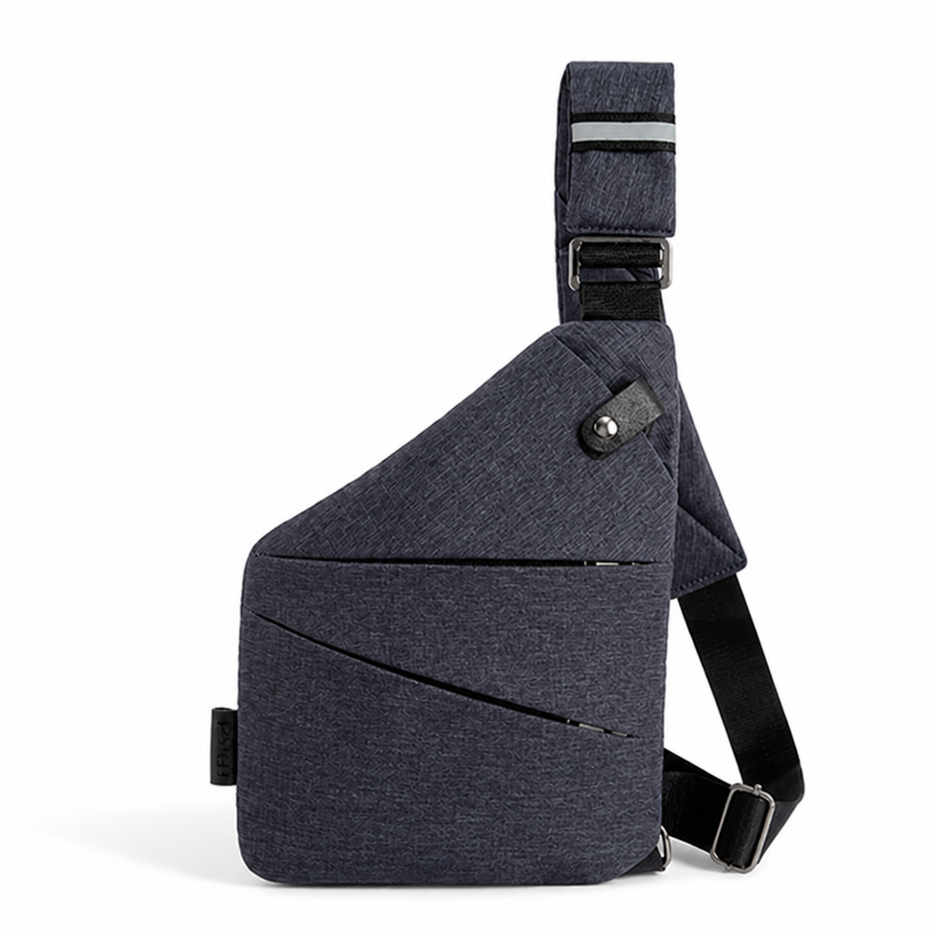 Sac bandoulière résistant aux coupures et poche anti-RFID