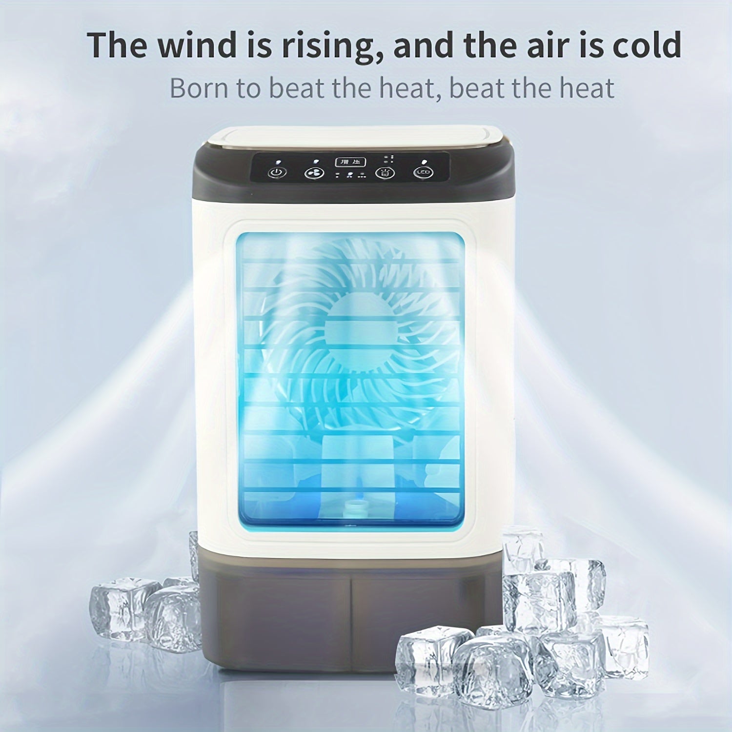 Climatiseur Mini Portable Refroidi par Eau – Alimentation USB avec Grand Réservoir