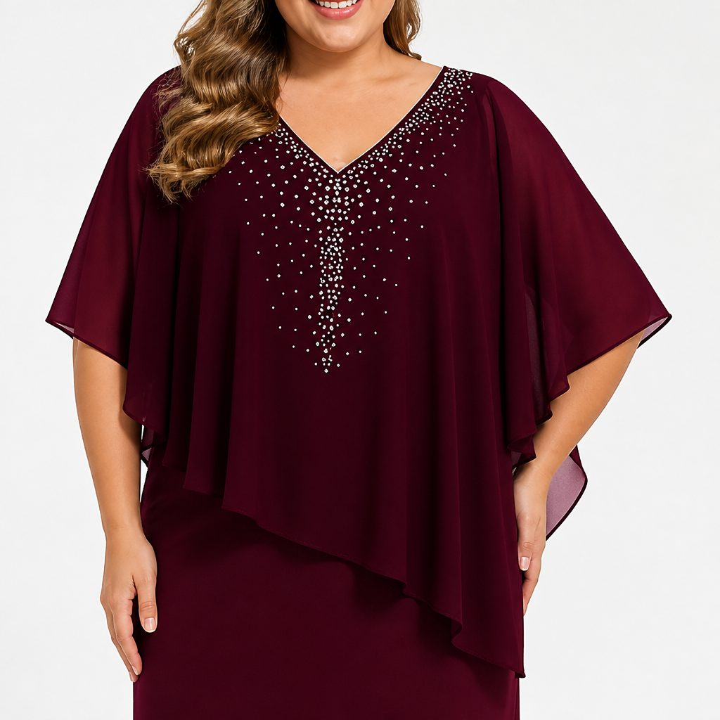 Robe Cape AeroLuxe™ — Commandez Chaque Salle avec Confiance Radieuse et Grâce Effortless